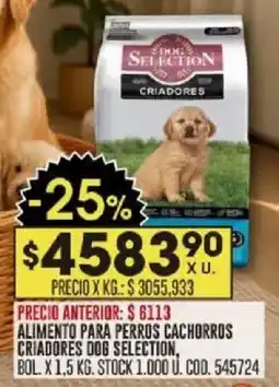 Coto Dog Selection alimento oferta