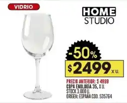Coto Home Studio copa enologica 35 oferta