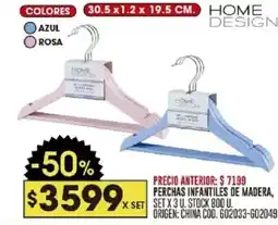 Coto Home Design perchas infantiles de madera oferta