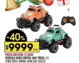 Coto Vehiculo radio control mini truck oferta