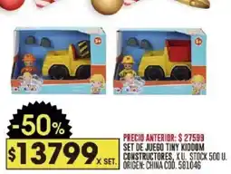 Coto Set de juego tiny kiddom constructores oferta