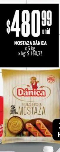 Makro Mostaza dánica 3kg oferta