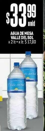 Makro Agua de mesa valle del sol 600ml oferta