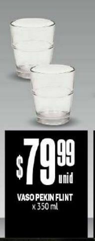 Makro Vaso pekin flint 350ml oferta