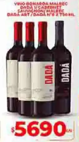 Supermercados DIA Dada vino oferta