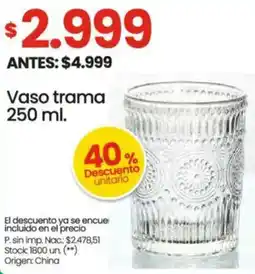 Changomas Vaso trama oferta