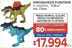 Carrefour Dinosaurios furiosos oferta
