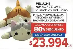 Carrefour Peluche oferta