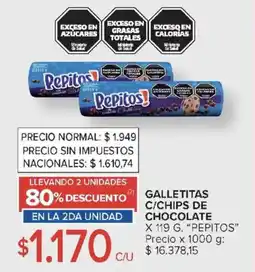 Carrefour Pepitos choco chips oferta