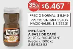 Carrefour Arlistán infusión a base de café oferta