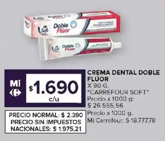 Doble Fluor crema dental