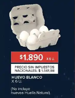 Carrefour Huevo blanco oferta