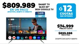 Supermayorista Vital Bgh smart tv 60" oferta