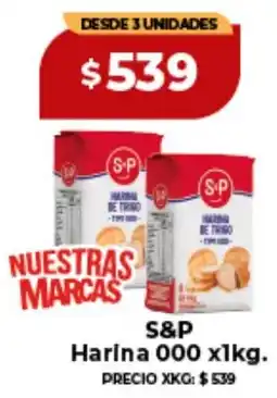 Supermayorista Vital S&P harina 000 oferta