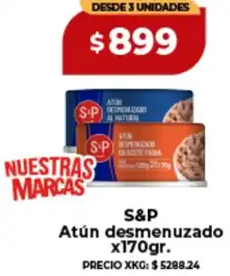 Supermayorista Vital S&P atún desmenuzado oferta