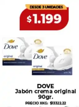 Supermayorista Vital Dove jabón crema original oferta