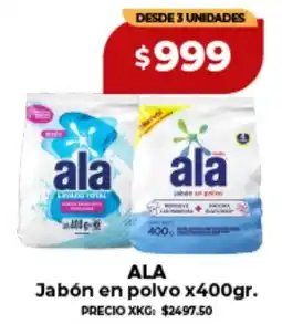 Supermayorista Vital Ala jabón en polvo oferta