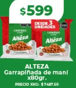 Supermayorista Vital Alteza garrapiñada de maní oferta