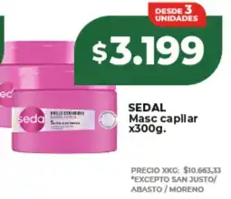 Supermayorista Vital Sedal masc capilar oferta