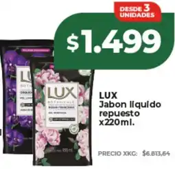 Supermayorista Vital Lux jabon liquido repuesto oferta
