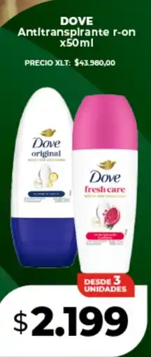 Supermayorista Vital DOVE Antitranspirante r-on oferta