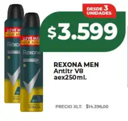 Supermayorista Vital Rexona men antitr v8 ae oferta