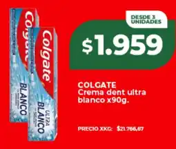 Supermayorista Vital Colgate crema dent ultra blanco oferta