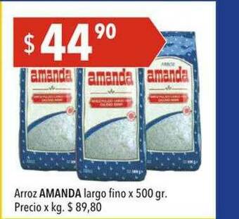 Hergo Arroz Amanda Largo Fino oferta