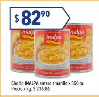 Hergo Choclo Inalpa Entero Amarillo oferta
