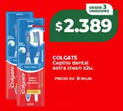 Supermayorista Vital Colgate cepillo dental extra clean oferta