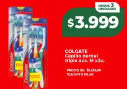 Supermayorista Vital Colgate cepillo dental triple acc. oferta