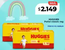 Supermayorista Vital Huggies pañal classic reg oferta