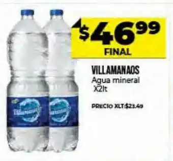 Supermayorista Vital Villamanaos Agua Mineral oferta