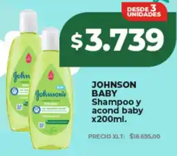 Supermayorista Vital Johnson baby shampoo y acond baby oferta