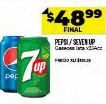 Supermayorista Vital Pepsi Seven Up Gaseosa oferta