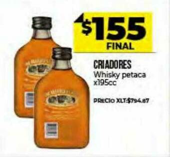Supermayorista Vital Criadores Whisky Petaca oferta