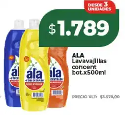 Supermayorista Vital Ala lavavajillas concent bot. oferta
