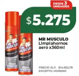 Supermayorista Vital Mr musculo limpiahornos aero oferta