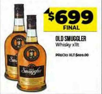 Supermayorista Vital Old Smuggler Whisky oferta