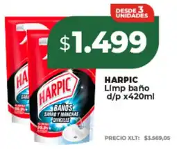 Supermayorista Vital Harpic limp baño d/p oferta