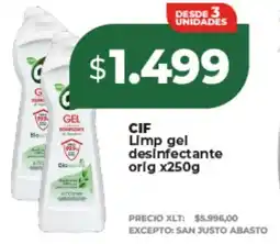 Supermayorista Vital Cif ump gel desinfectante orig oferta