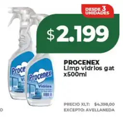 Supermayorista Vital Procenex limp vidrios gat oferta