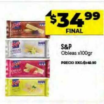 Supermayorista Vital S&p Obleas oferta