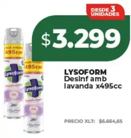 Supermayorista Vital Lysoform desinf amb lavanda oferta