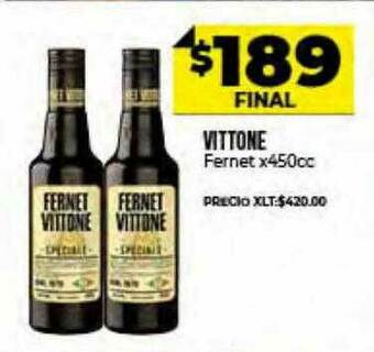 Supermayorista Vital Vittone Fernet oferta