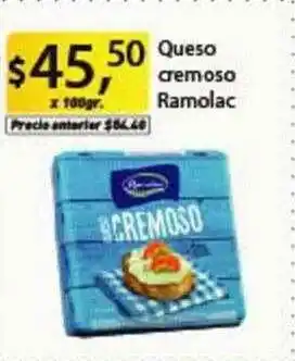 Supermercados Damesco Queso Cremoso Ramolac oferta