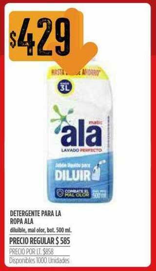 Supermercados Vea Detergente Para La Ropa Ala oferta