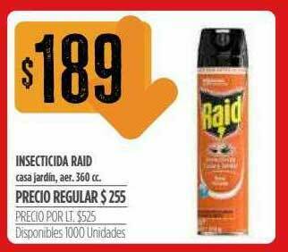 Supermercados Vea Insecticida Raid oferta