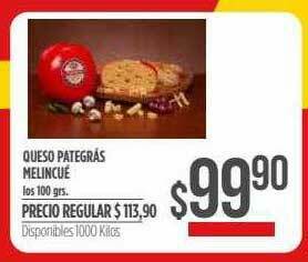 Supermercados Vea Queso Pategrás Melincué oferta
