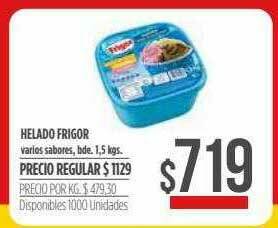 Supermercados Vea Helado Frigor oferta